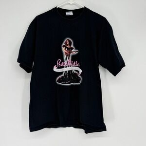 Bette Midler‎ The Divine Miss Millennium Tour Shirt Black All Sport Mens Large